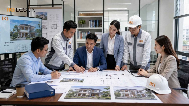 Chuyên viên IKI Design tư vấn thiết kế và thi công nhà mái Nhật trọn gói Chuyên viên IKI Design tư vấn thiết kế và thi công nhà mái Nhật trọn gói