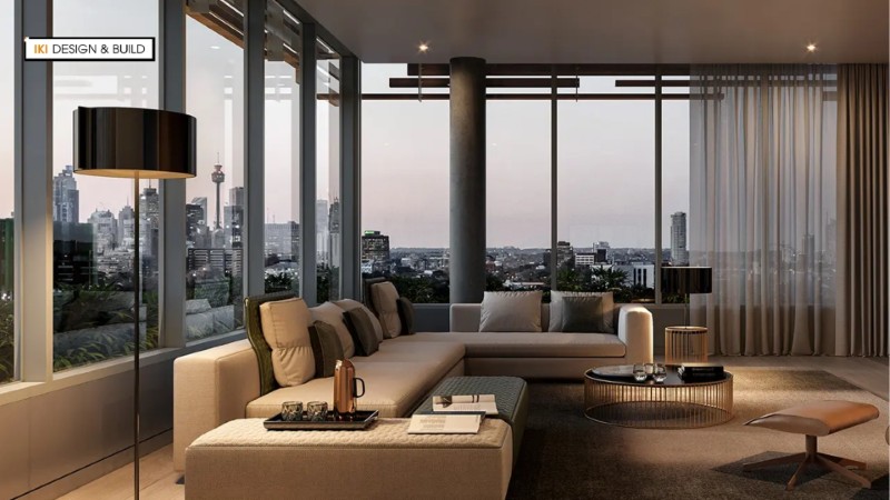 Thiết kế nội thất Penthouse sang trọng tại IKI Design Thiết kế nội thất Penthouse sang trọng tại IKI Design