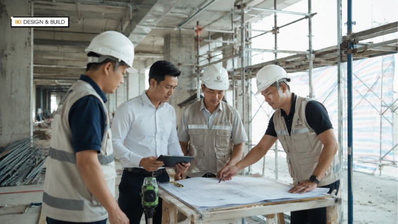 Đội ngũ IKI Design khảo sát dự án Penthouse Đội ngũ IKI Design khảo sát dự án Penthouse