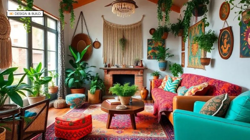 Nội thất Ấn Độ phối phong cách Bohemian Nội thất Ấn Độ phối phong cách Bohemian