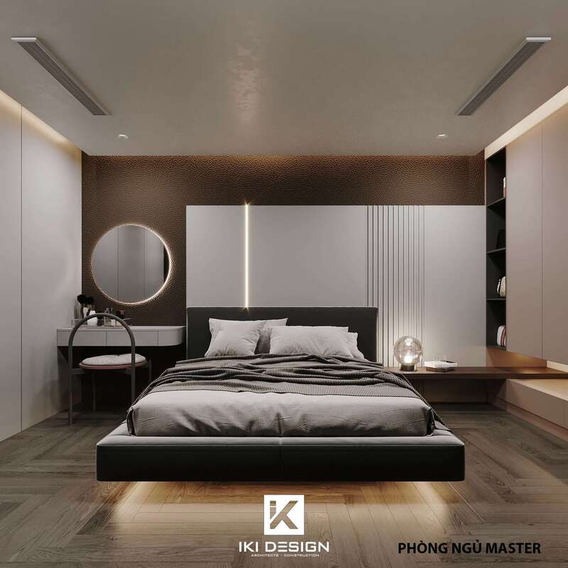 Phòng ngủ chính chung cư Lux Horizon Residence