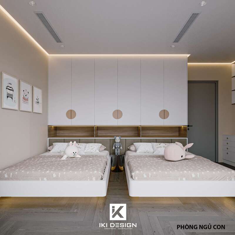 Phòng ngủ phụ chung cư Lux Horizon Residence