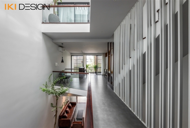 Giếng trời thông gió cho nhà phố hiện đại