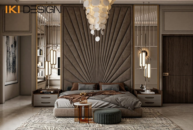 Thiết kế phòng ngủ nhà phố phong cách Luxury sang trọng Thiết kế phòng ngủ nhà phố phong cách Luxury sang trọng