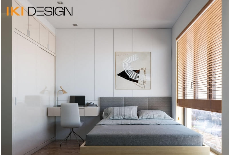 Thiết kế mẫu phòng ngủ tối giản kiểu Nhật